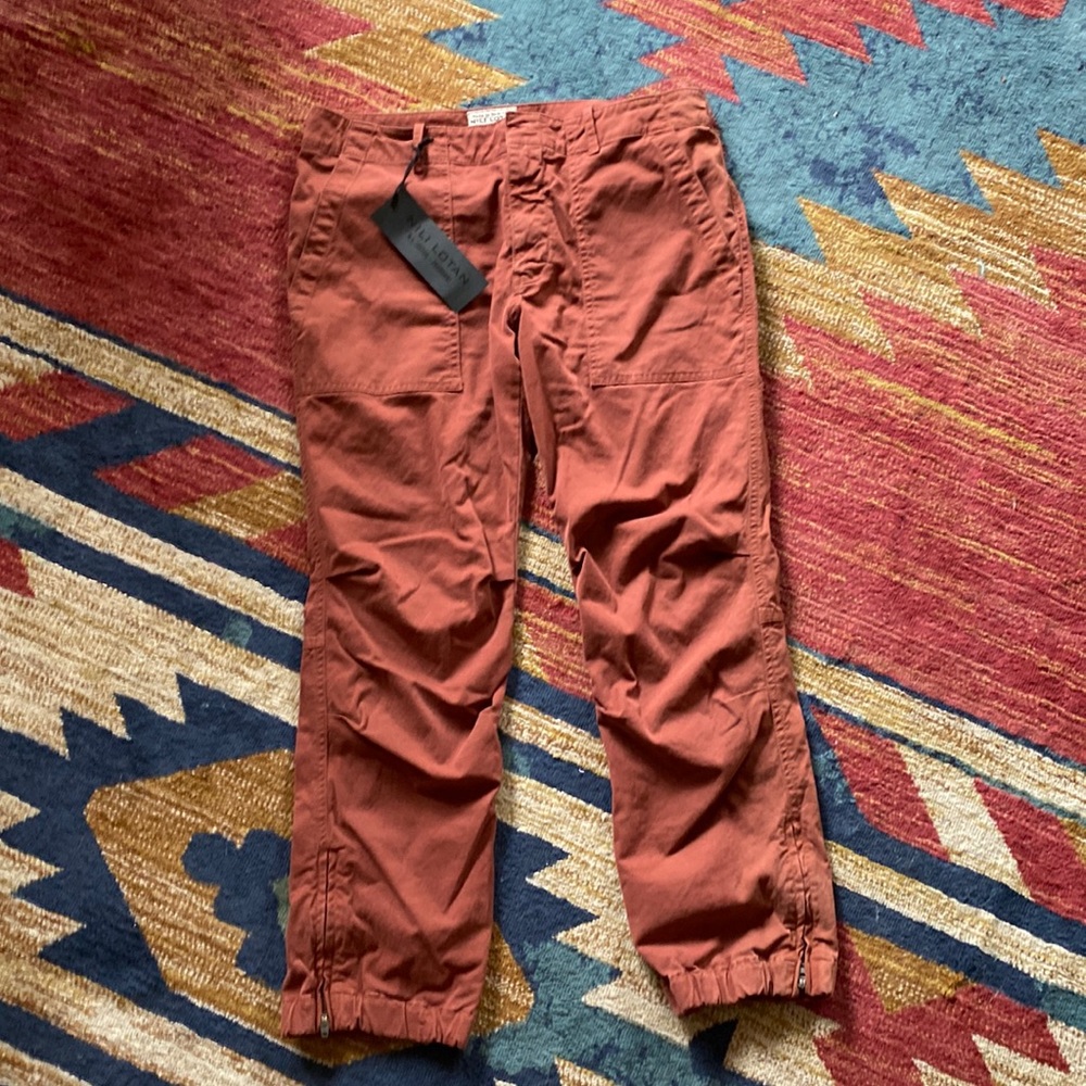 Nili Lotan Cropped Military Pants